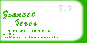 zsanett veres business card